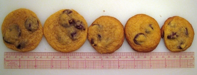 cookie sizes